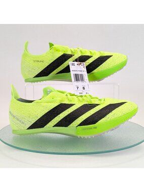 Adidas Adizero Prime SP 3 Mens 7 Track Spikes Neon Yellow Black Lightstrike Pro